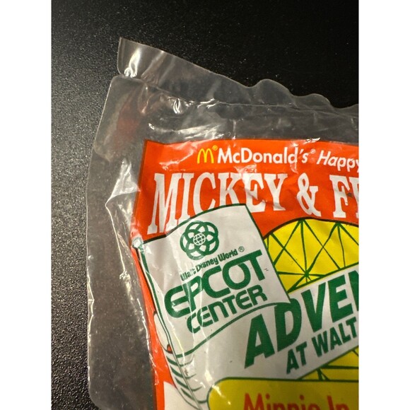 Vintage 1993 McDonald’s Minnie in Japan Disney EPCOT Happy Meal Toy – Sealed - Picture 2 of 10